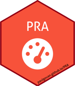 PRA hex sticker