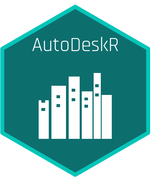 AutoDeskR hex sticker
